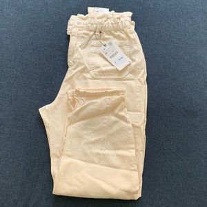 Zara High-Waisted Baggy Stretch Jeans